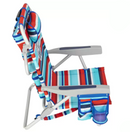 Tommy Bahama 5-Position Backpack Beach Chair Insulated Pouch Pillow 136kg NEW