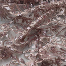 HEAVY SEQUINS LACE NET LACE Embroidery Bridal Wedding New Years Party Dress 54"