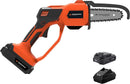 Yard Force 20V 12cm Mini Chainsaw Cordless + 20V (2Ah) Battery & Charger Bundle