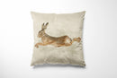 Cushion Bag Panels Animals Linen Fabric Kitten Dogs Rabbit Hare Peacocks 18x18"