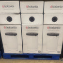 PREMIUM Brabantia 60L Laundry Bin White | Quick-Drop Lid | Removable Cotton Bag