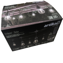 Artika Solar String Lights 20 LED 12.8m Patio Garden Outdoor Bar Remote USB-C