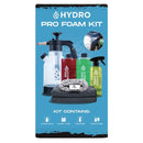 HYDRO Car Cleaning Kit 6 Piece Set Pre Wash Snow Lance Foam Shampoo Detailing