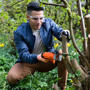 Yard Force 20V 12cm Mini Chainsaw Cordless + 20V (2Ah) Battery & Charger Bundle