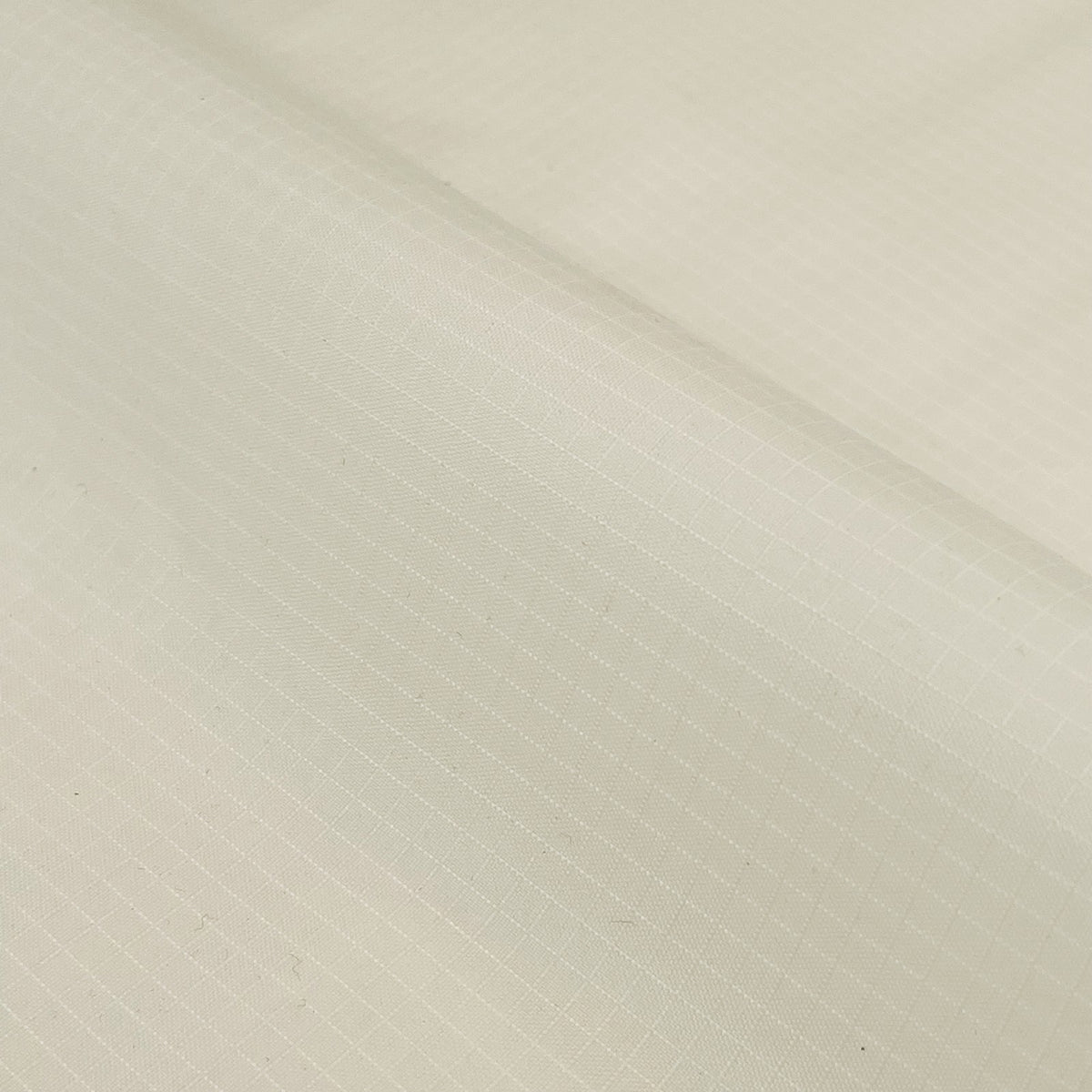 Waterproof Lightweight Nylon Ripstop Fabric for Kites, Clothing and Umbrellas, 150cm - Cream