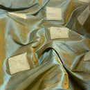Duck Egg Suede Square Patch Taffeta Fabric - image 4 - Bull Ring Fabrics