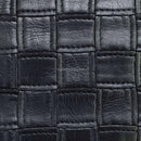 20m Vinyl Box Quilted Faux Leather Fabric Square Heavy Upholstery Sofa