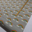Rainbows in the Clouds 100% Cotton Fabric, Nursery Curtains & Upholstery 140cm - image 10 - Bull Ring Fabrics