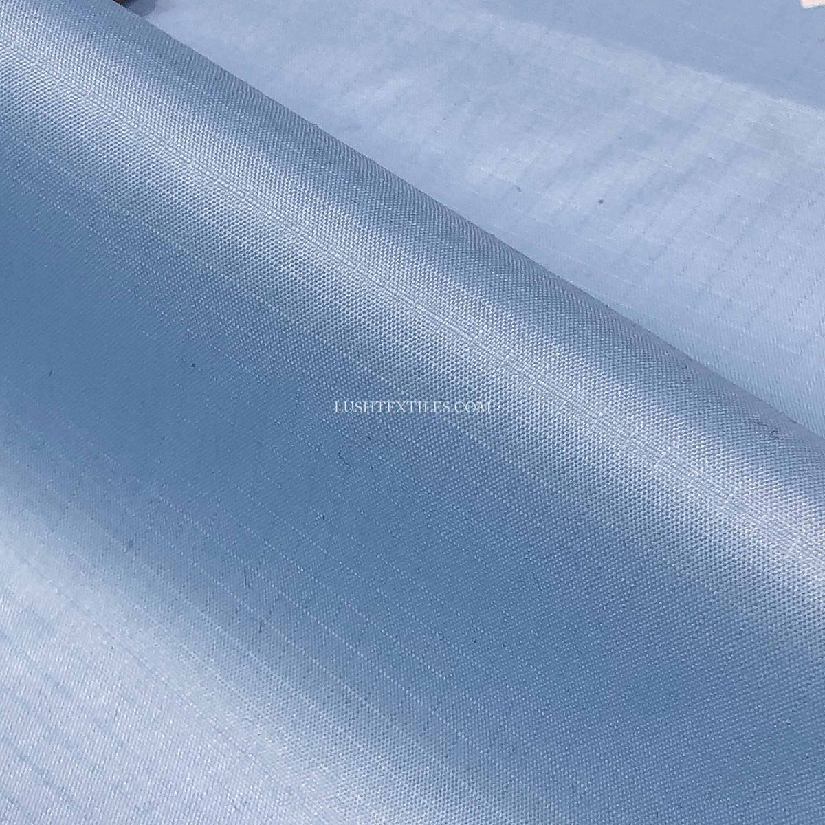 Waterproof Lightweight Nylon Ripstop Fabric for Kites, Clothing and Umbrellas, 150cm - Light Blue