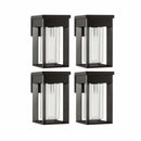 GTX Solar Wall & Post Accent Lights 4-Pack Garden/Deck/Garage/Patio Lighting