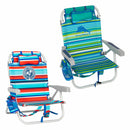 Tommy Bahama 5-Position Backpack Beach Chair Insulated Pouch Pillow 136kg NEW