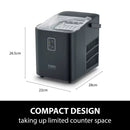 Premium CASO Design IceChef Compact Ice Cube Maker Tabletop Mocktails Ice Tea