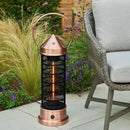 Kettler Garden Heater Kalos Copper Small Lantern Electric Patio Heater 1500W