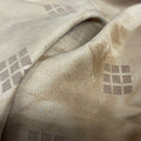 Patterned Faux Suede Fabric Interior Crafts Cushions Dress Bags Sewing 60” TAN