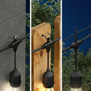 Artika Solar String Lights 20 LED 12.8m Patio Garden Outdoor Bar Remote USB-C