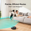 eufy L60 Hybrid Robot Vacuum with Powerful Suction, Mop, and iPath Laser Navigat