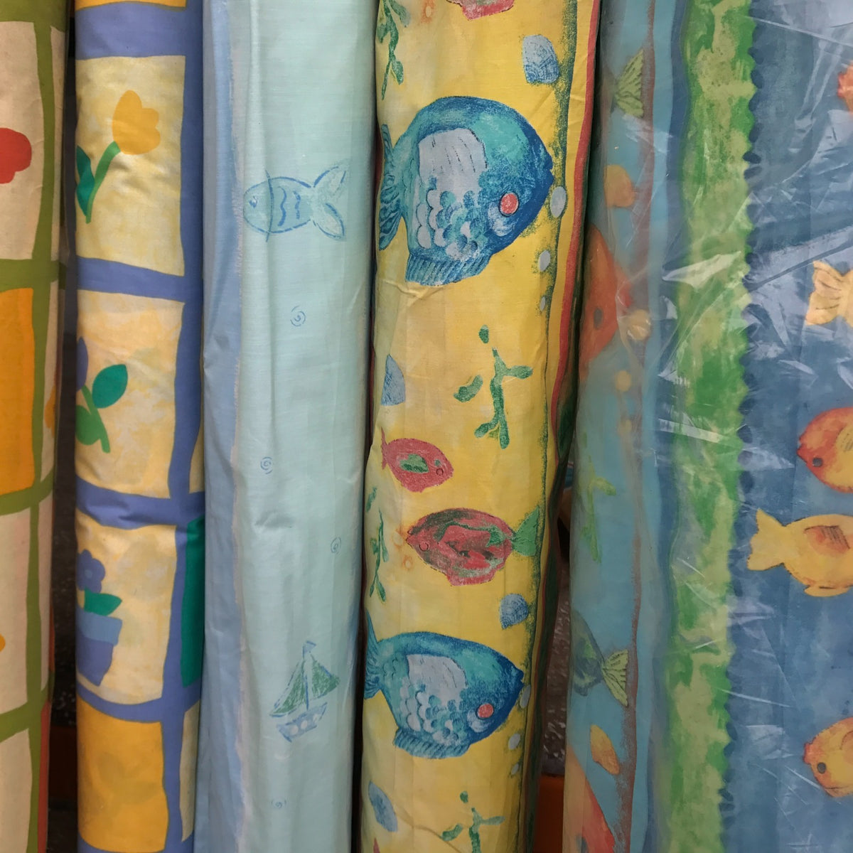 Waterproof Plastic Ripstop Shower Curtain and Blind Fabric - image 5