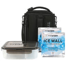 Titan Pro Expandable Lunch Box Insulated Food Container Set Bag and Ice Walls