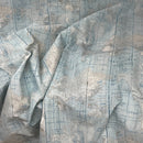 Cotton Rich Linen Look Fabric World Map Atlas Upholstery Curtain Cushion 54”