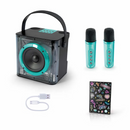 Kids Toys Karaok Sing & Music Creator Station Bluetooth 2 Microphones XMAS GIFT