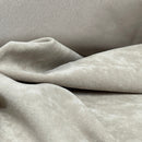 Plain Suede Touch Fabric for crafts cars interior cushions dress bags BEIGE