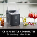 Premium CASO Design IceChef Compact Ice Cube Maker Tabletop Mocktails Ice Tea