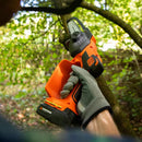 Yard Force 20V 12cm Mini Chainsaw Cordless + 20V (2Ah) Battery & Charger Bundle