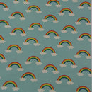 Rainbows in the Clouds 100% Cotton Fabric, Nursery Curtains & Upholstery 140cm - image 15 - Bull Ring Fabrics