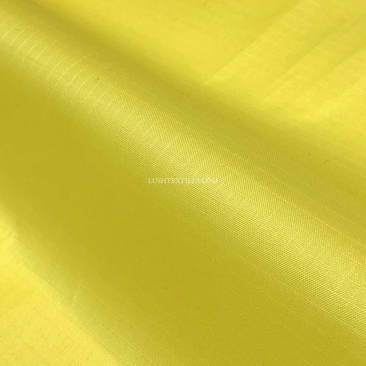 Waterproof Lightweight Nylon Ripstop Fabric for Kites, Clothing and Umbrellas, 150cm - Yellow