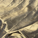Brown Diamond Quilted Retro Taffeta Fabric - image 5 - Bull Ring Fabrics