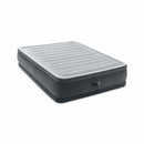 Intex King Dura-Beam Deluxe Air Mattress With Built-in Pump Camping Bedroom