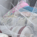 20m Bird Cage Fascinator Stiff Dress Net Tulle Fabric, White