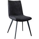 Gallery Hinks Grey Faux Leather Dining Chair, 2 Pack