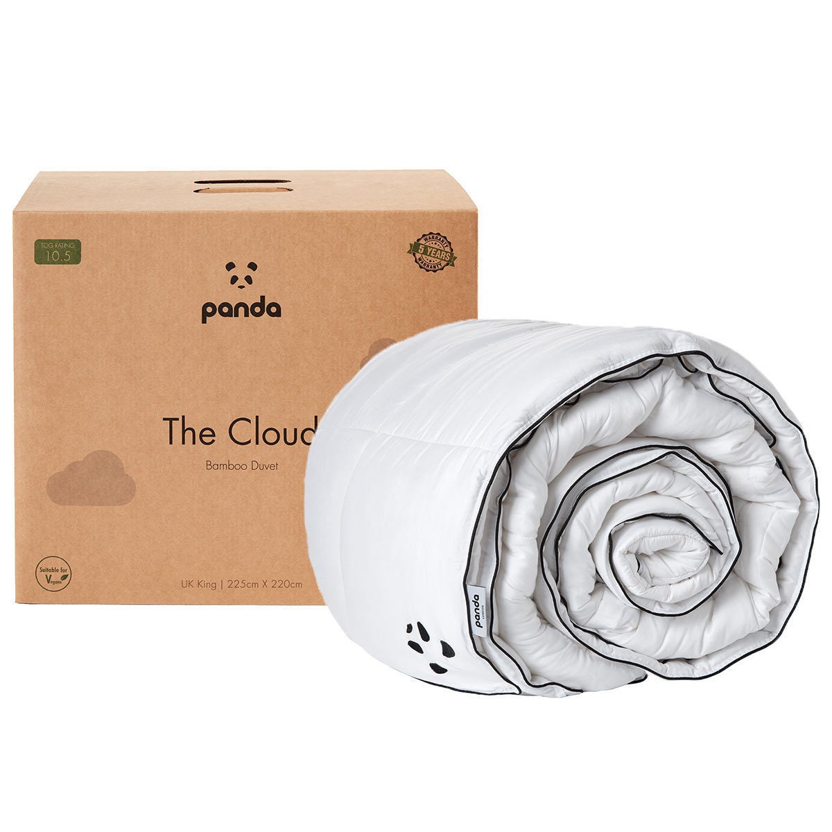 Panda The Cloud Bamboo Duvet - King