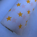 135m Wholesale 100% Cotton Poplin Stars Print Rose & Hubble 45" JOB LOT - Bull Ring Fabrics