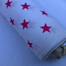135m Wholesale 100% Cotton Poplin Stars Print Rose & Hubble 45" JOB LOT - Bull Ring Fabrics