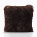 Bowron Single Sided Sheepskin Cushion, 35 x 35cm in 7 Colours