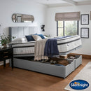 Silentnight Ultraflex 3000 & Ottoman Divan, Slate Grey