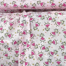 150m Pink Princess Fairy Cotton Fabric Polycotton Dressmaking Kids Print, Pink - Bull Ring Fabrics