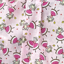 150m Pink Princess Fairy Cotton Fabric Polycotton Dressmaking Kids Print, Pink - Bull Ring Fabrics