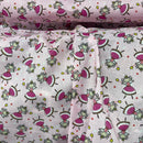 150m Pink Princess Fairy Cotton Fabric Polycotton Dressmaking Kids Print, Pink - Bull Ring Fabrics