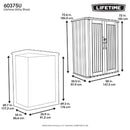 Lifetime Vertical Storage Shed 60375U