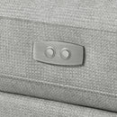 Thomasville Rockford Grey Modular Sofa with Power Footrest