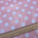 Polka Dot Spotty PVC Oilcloth Fabric