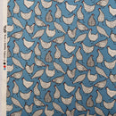 Rose Hubble Chicken Print Cotton Fabric Sewing Craft Quilting 45", Copen