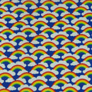Polycotton-Bastelstoff mit Musikinstrumenten 