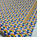 Polycotton-Bastelstoff mit Musikinstrumenten 