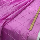 Quilted Trellis Diamonds Pearl Taffeta Fabric Dress Crafts 60"