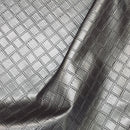 Quilted Squares Faux Leather Car Interior Door Cards Fabric Upholstery 54" Brown