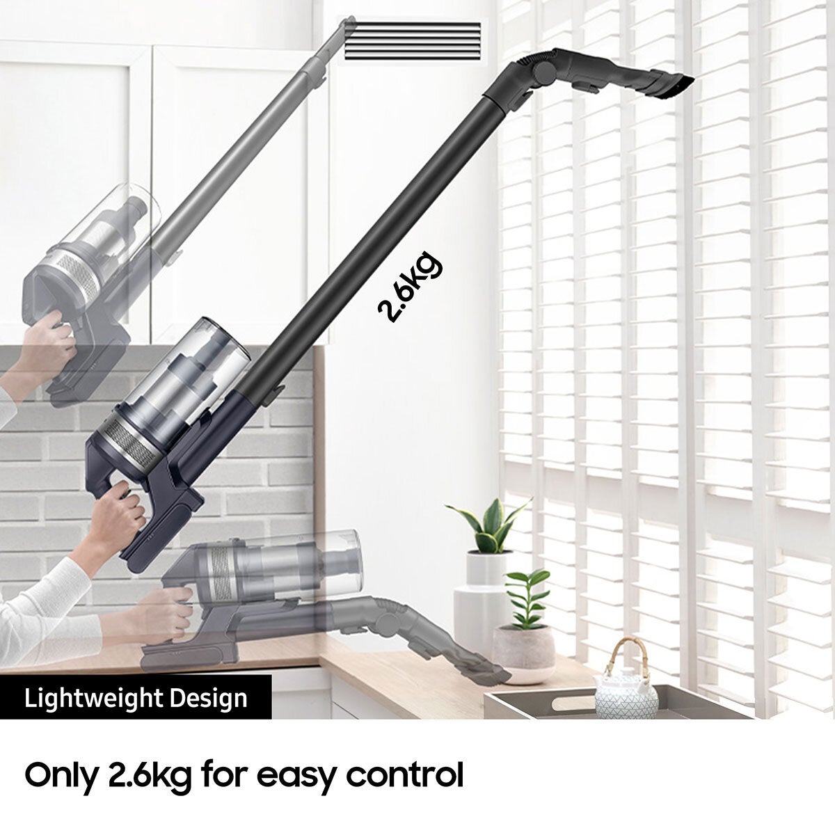 Samsung Jet 75E Complete Cordless Vacuum Cleaner (VS20B75ACR5)
